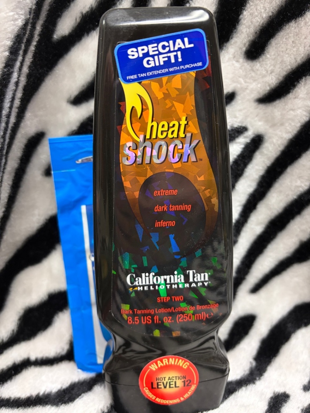 California Tan Heat Shock Dark Tanning Lotion DISCONTINUED